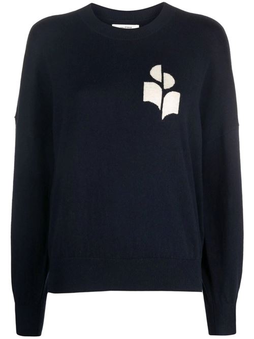 Midnight blue/off-white sweatshirt MARANT ETOILE | PU0053FAA1X05E30MI